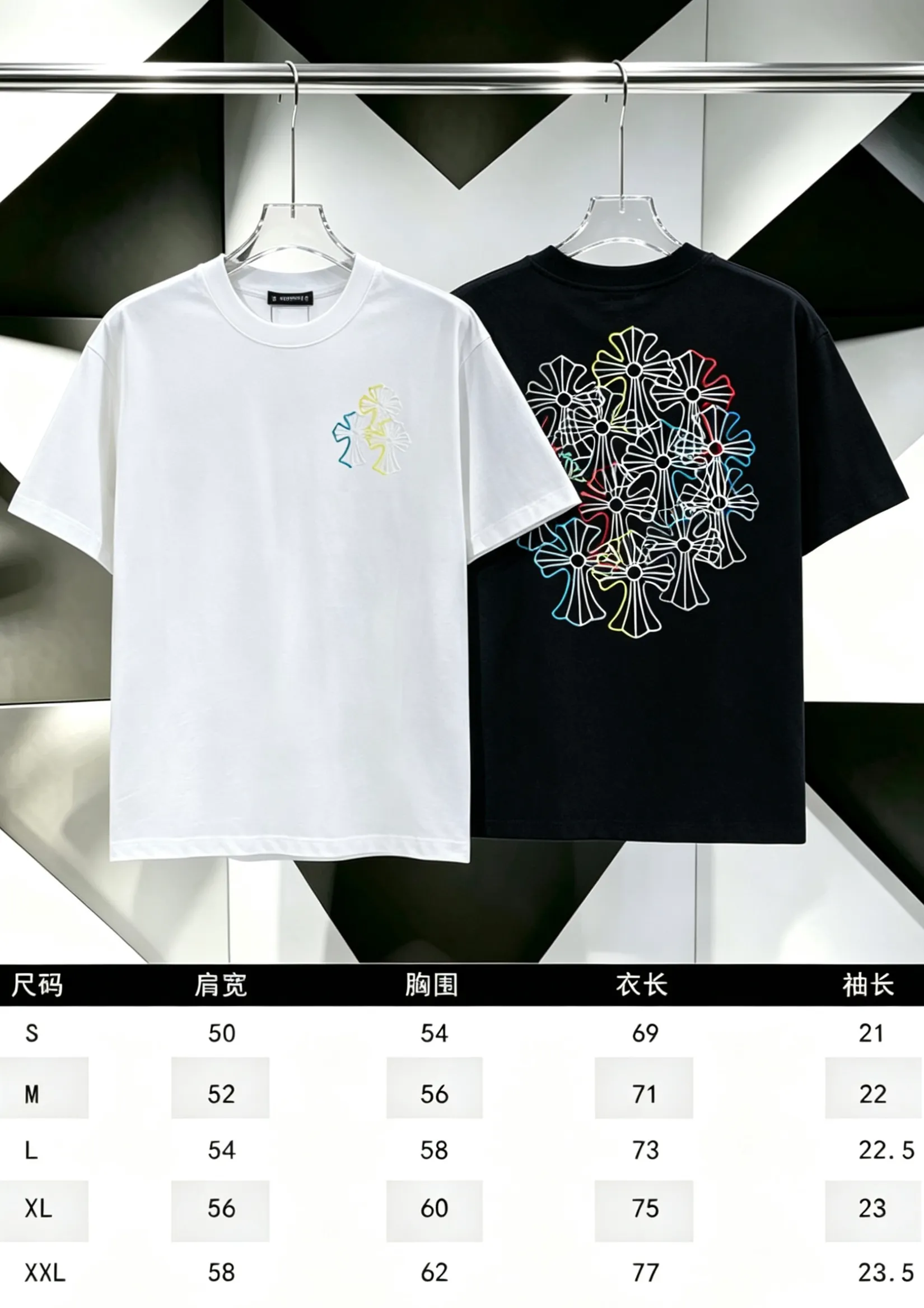 Chrome Hearts* 2026 New Arrival T : g ： 🪡 🪡 :S M L XL XXL :White